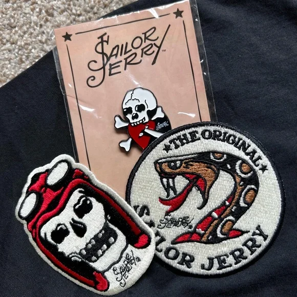 NWOT Sailor Jerry The Clash *rare T-shirt - Picture 4 of 5